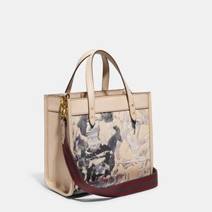 COACH X MINT + SERF FIELD TOTE 22